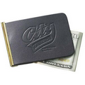 E-Con-O Leather Spring Loaded Money Clip